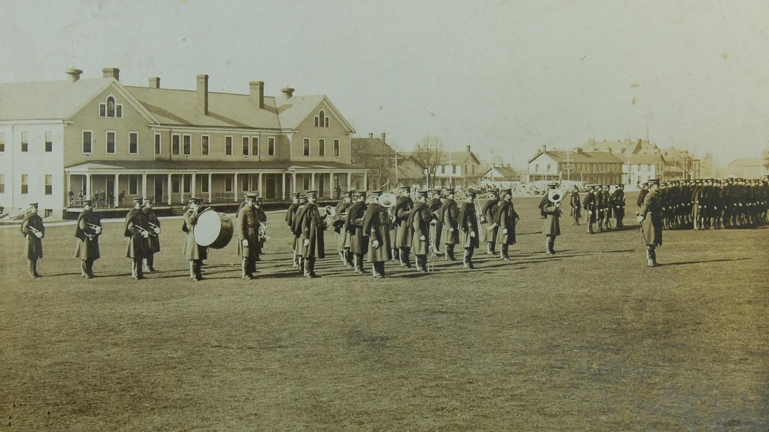 Parade Ground Tour Stop 7: Double Infantry Barracks